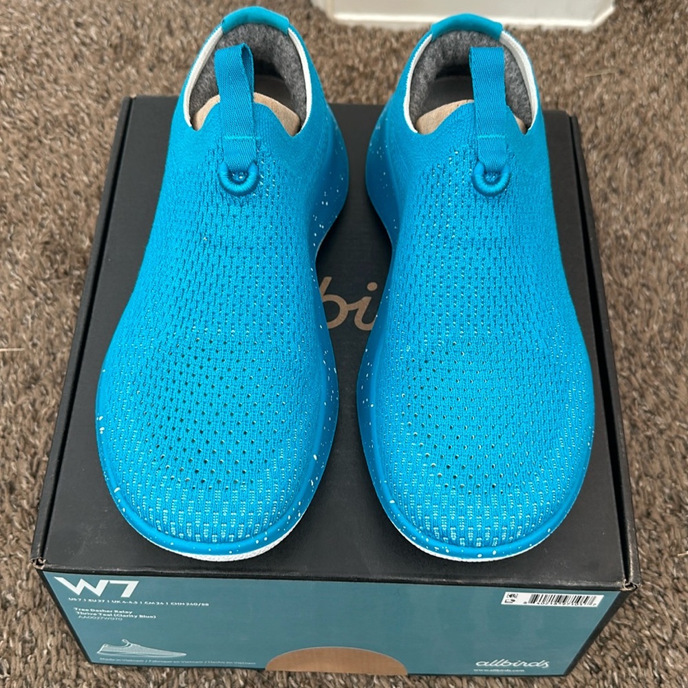 NEW Allbirds Tree Dasher Relay size 7 in thrive teal
